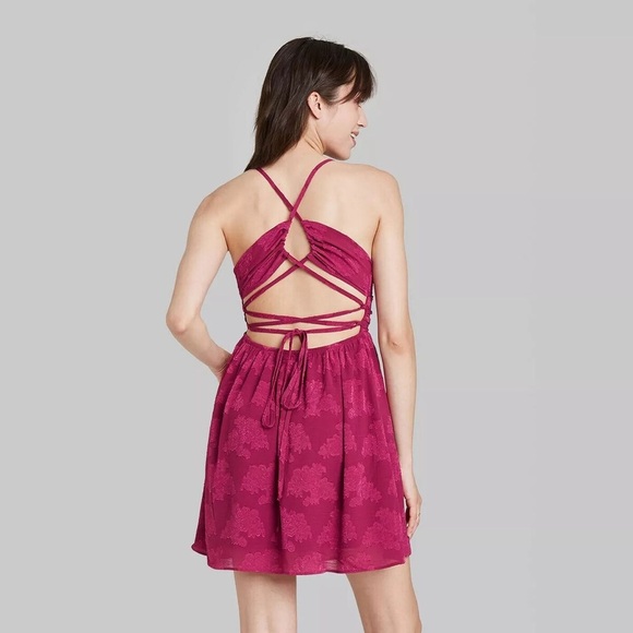 Wild Fable Ivory Sand Tard Jacquard Dress Strappy
Backless Women's S Small NEW - Picture 13 of 13